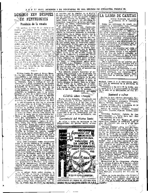 ABC SEVILLA 08-11-1964 página 89