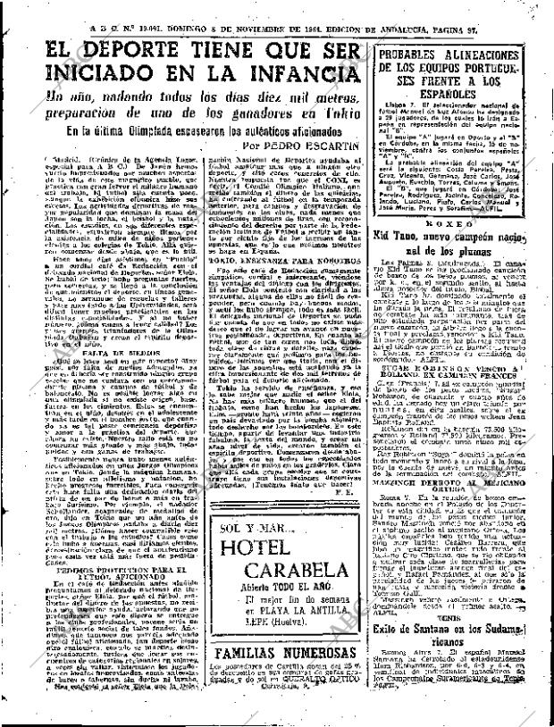 ABC SEVILLA 08-11-1964 página 97