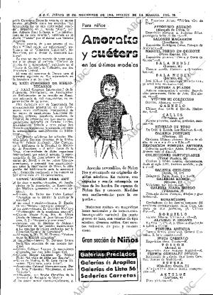 ABC MADRID 12-11-1964 página 70