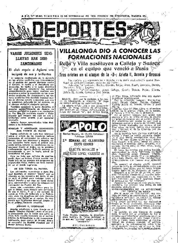 ABC SEVILLA 13-11-1964 página 55