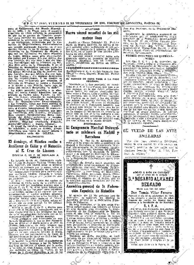 ABC SEVILLA 13-11-1964 página 58
