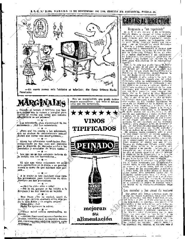 ABC SEVILLA 14-11-1964 página 41