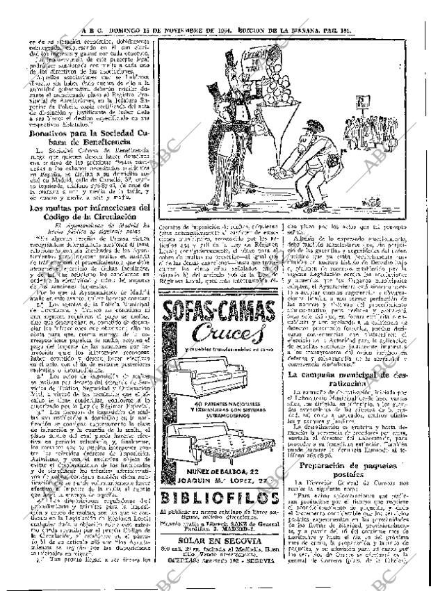ABC MADRID 15-11-1964 página 101