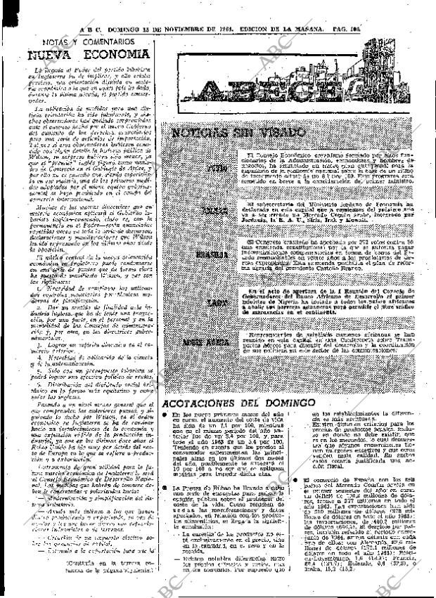 ABC MADRID 15-11-1964 página 106