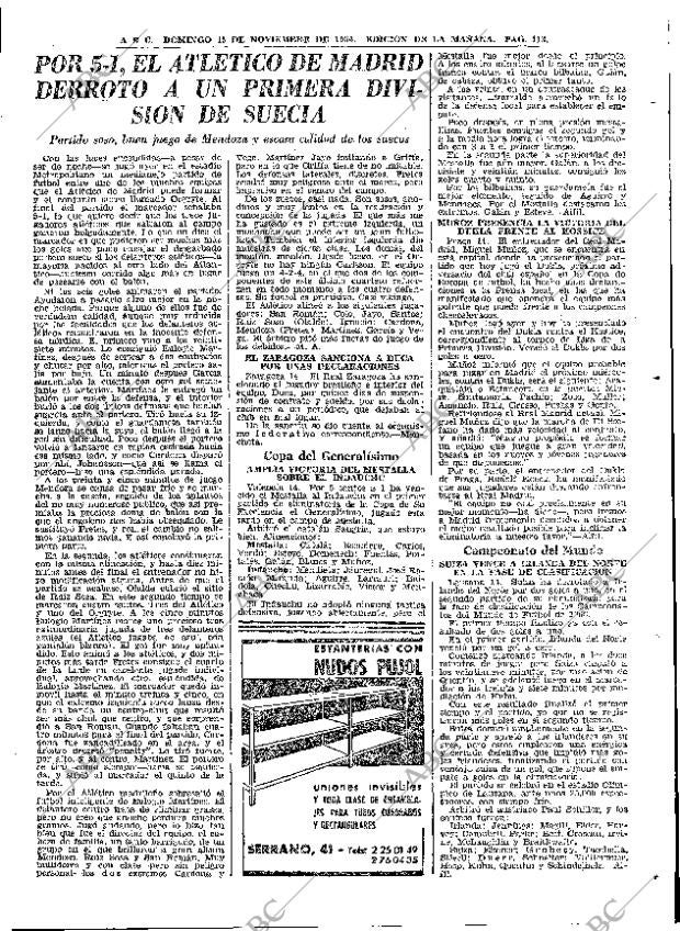 ABC MADRID 15-11-1964 página 113