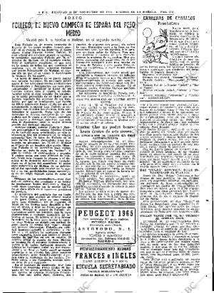 ABC MADRID 15-11-1964 página 115