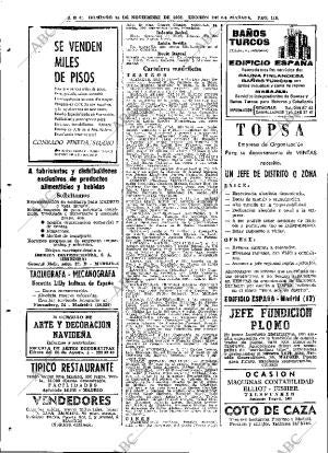 ABC MADRID 15-11-1964 página 118
