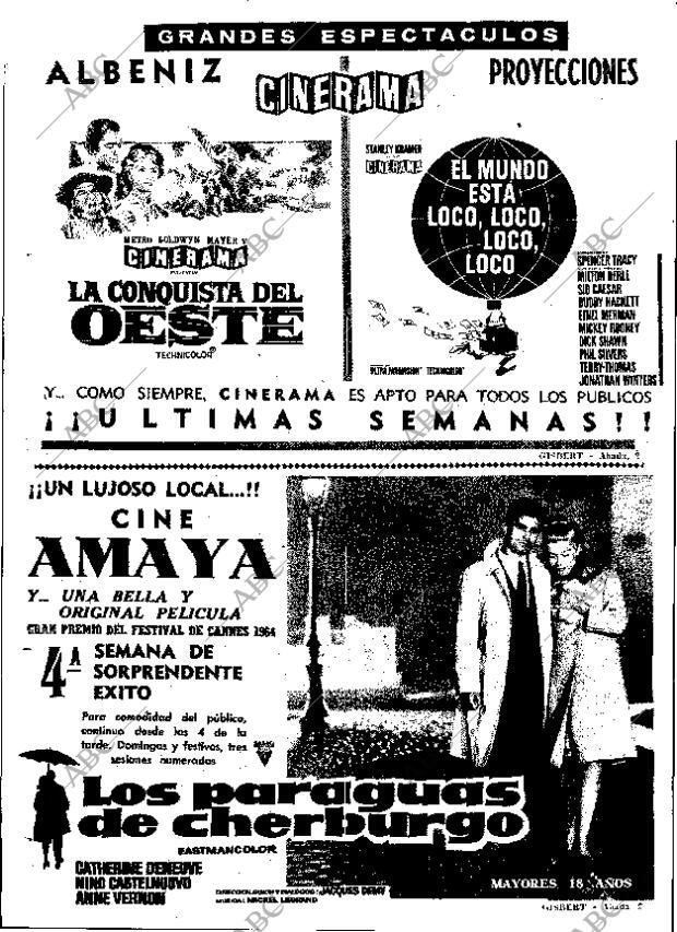 ABC MADRID 15-11-1964 página 60