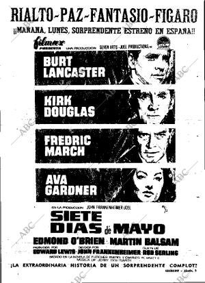 ABC MADRID 15-11-1964 página 61