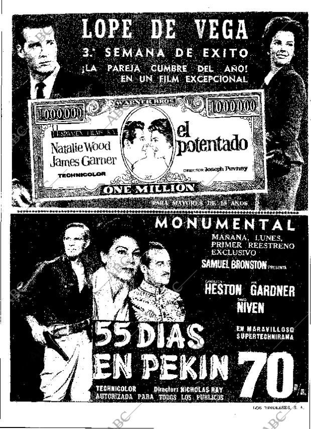 ABC MADRID 15-11-1964 página 68