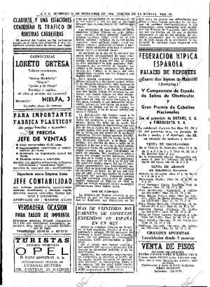 ABC MADRID 15-11-1964 página 92