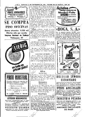 ABC MADRID 15-11-1964 página 96