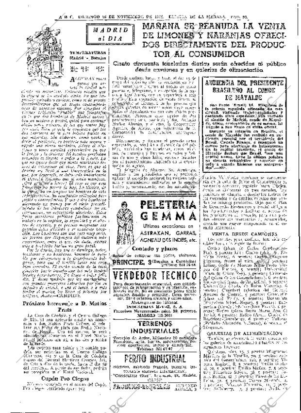 ABC MADRID 15-11-1964 página 99