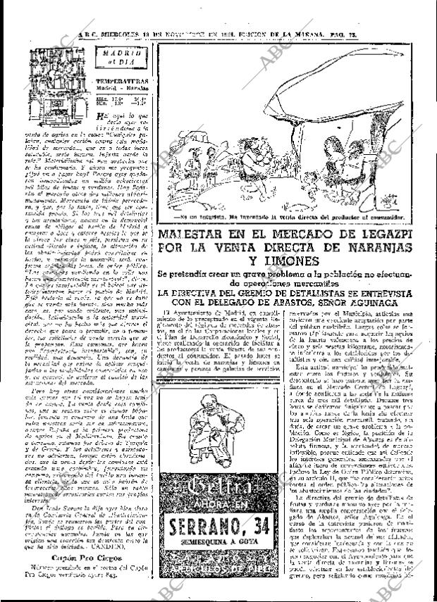 ABC MADRID 18-11-1964 página 73