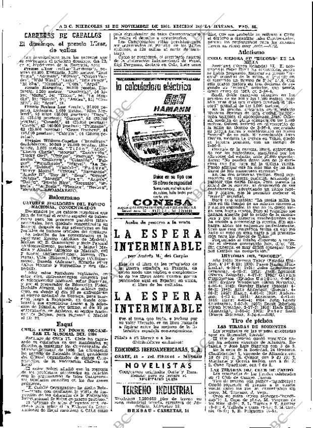 ABC MADRID 18-11-1964 página 88