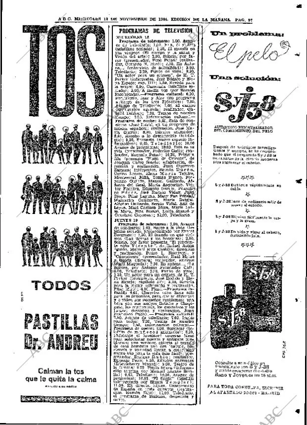 ABC MADRID 18-11-1964 página 97