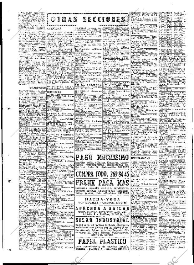 ABC MADRID 22-11-1964 página 126