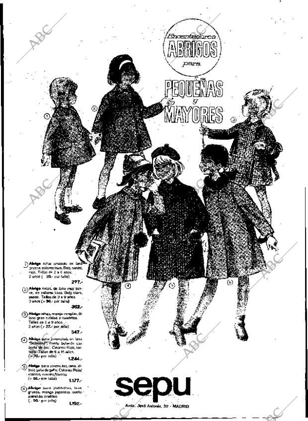 ABC MADRID 22-11-1964 página 36