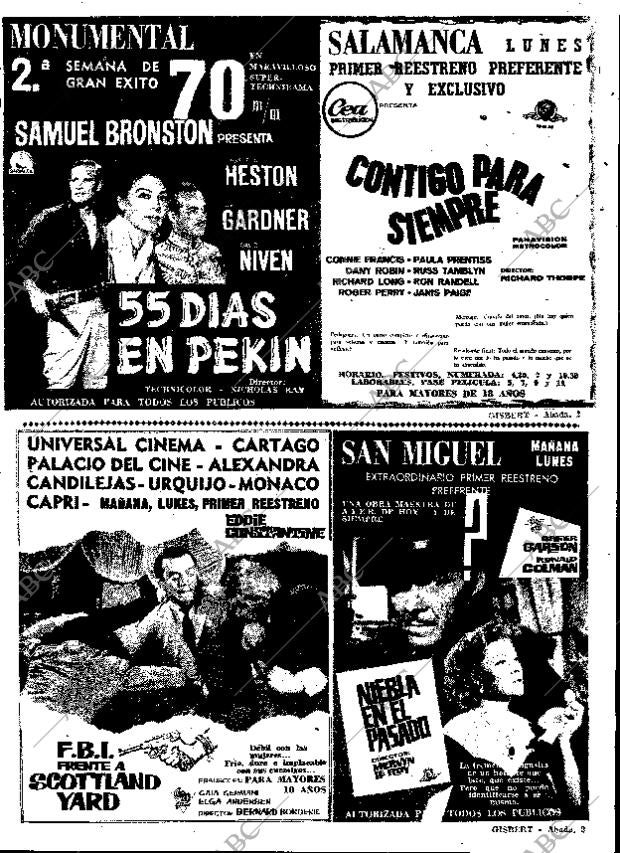 ABC MADRID 22-11-1964 página 69