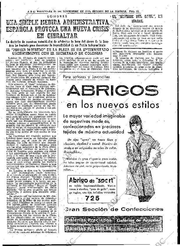 ABC MADRID 25-11-1964 página 53