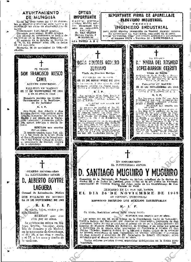ABC MADRID 25-11-1964 página 98