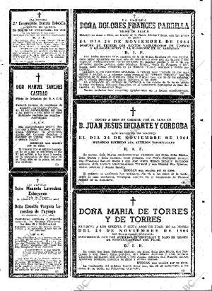 ABC MADRID 25-11-1964 página 99