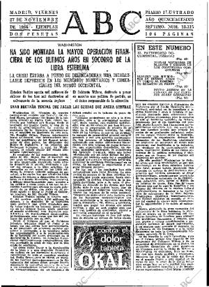 ABC MADRID 27-11-1964 página 47