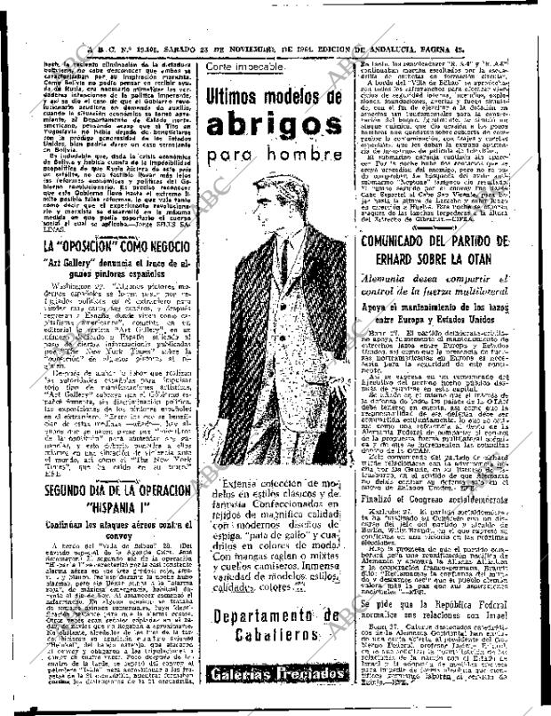 ABC SEVILLA 28-11-1964 página 48