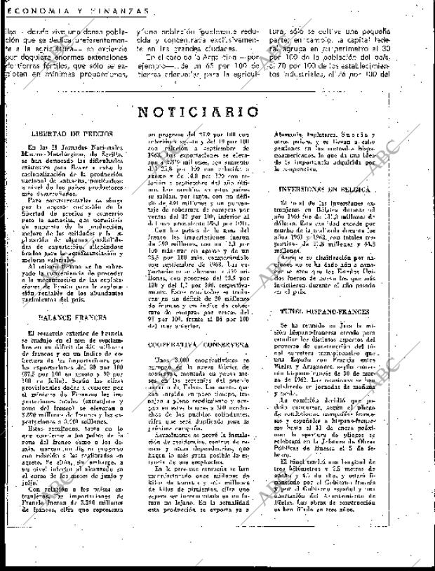 BLANCO Y NEGRO MADRID 28-11-1964 página 122