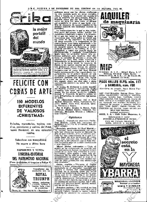 ABC MADRID 03-12-1964 página 88