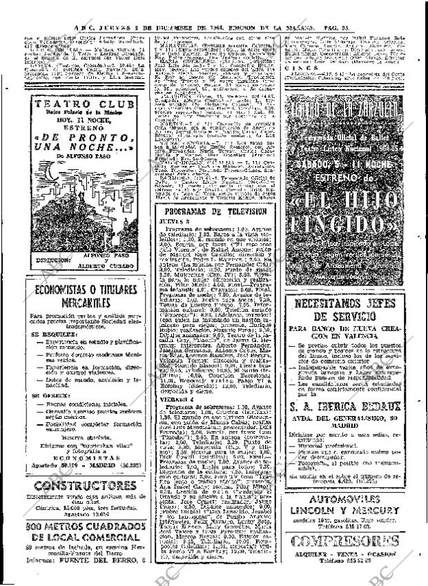 ABC MADRID 03-12-1964 página 95