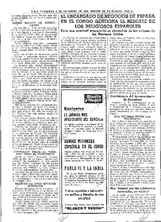 ABC MADRID 04-12-1964 página 64