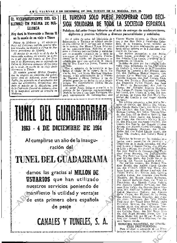 ABC MADRID 04-12-1964 página 69