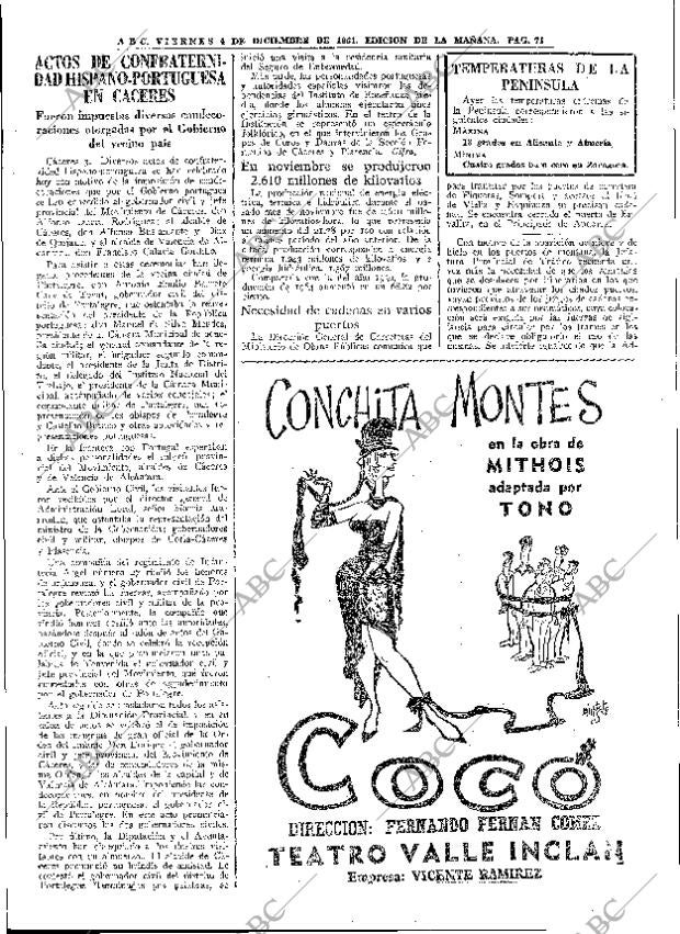 ABC MADRID 04-12-1964 página 71