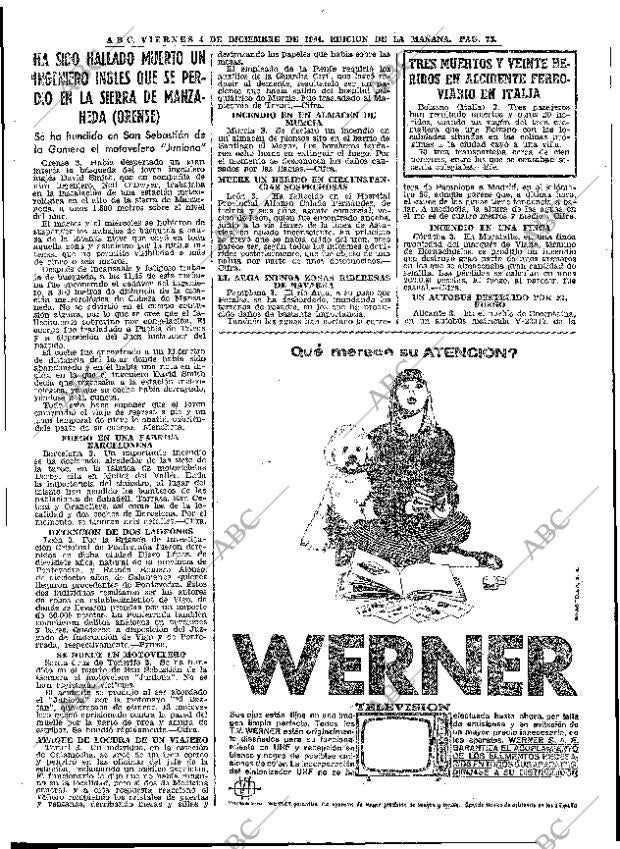 ABC MADRID 04-12-1964 página 73