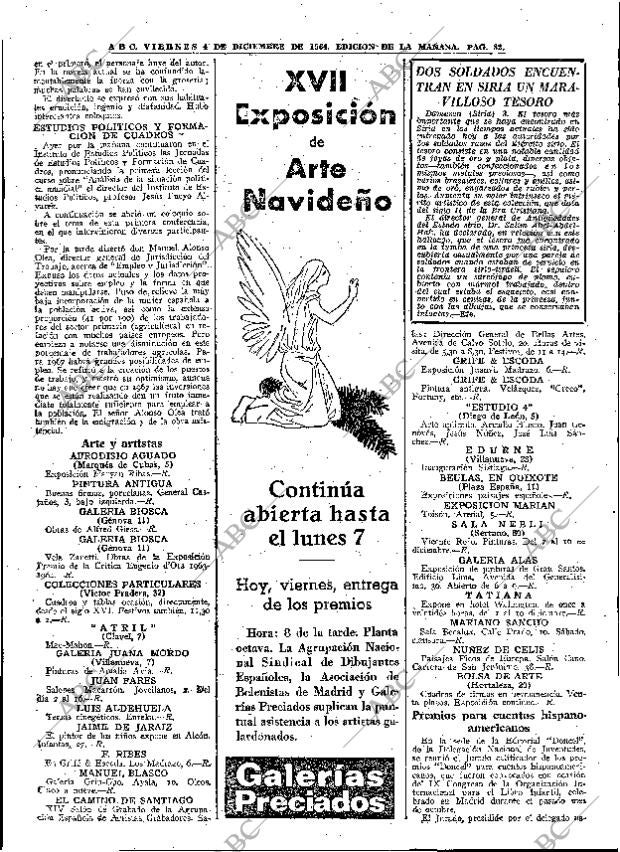ABC MADRID 04-12-1964 página 82