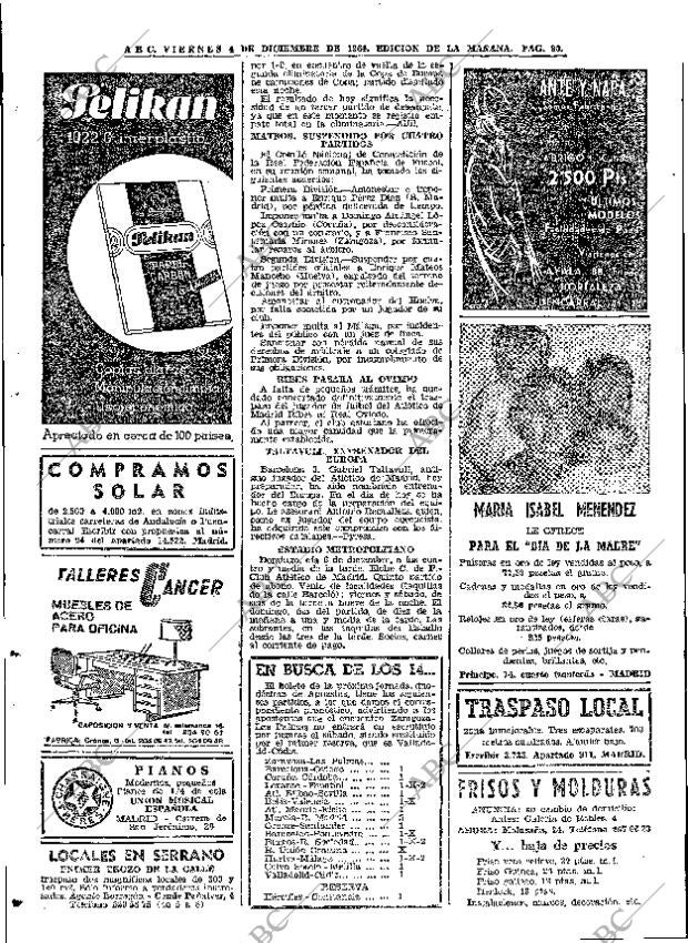 ABC MADRID 04-12-1964 página 90