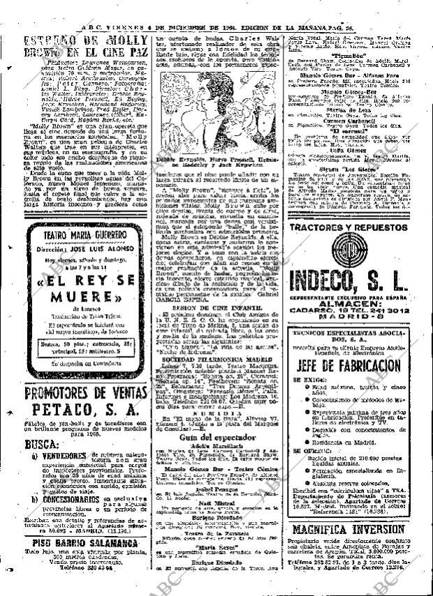 ABC MADRID 04-12-1964 página 96