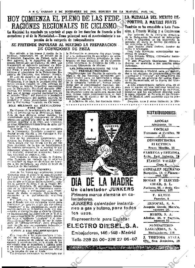 ABC MADRID 05-12-1964 página 105