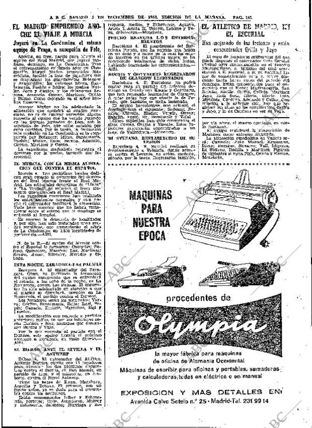 ABC MADRID 05-12-1964 página 107