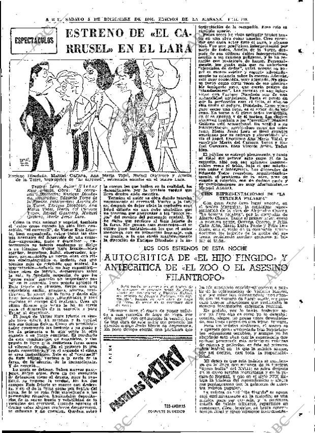 ABC MADRID 05-12-1964 página 109