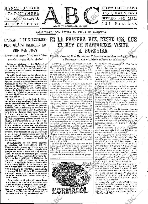 ABC MADRID 05-12-1964 página 63