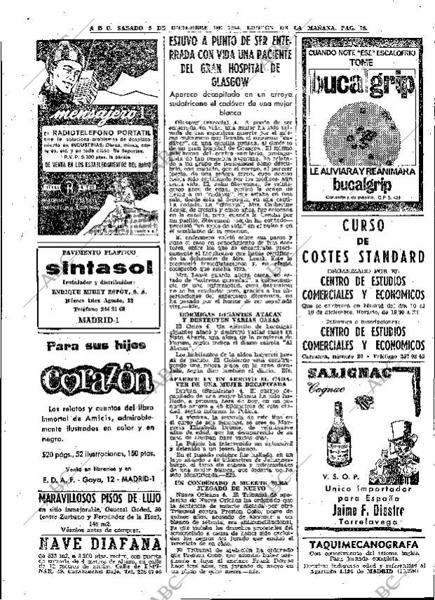 ABC MADRID 05-12-1964 página 78