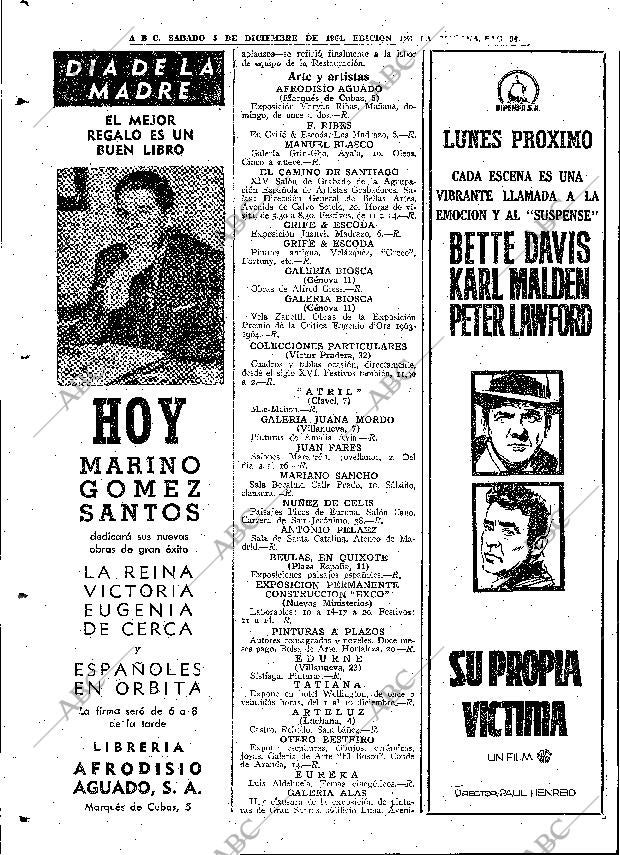 ABC MADRID 05-12-1964 página 96