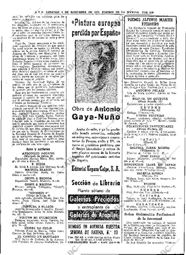 ABC MADRID 06-12-1964 página 108