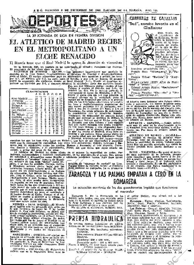 ABC MADRID 06-12-1964 página 115