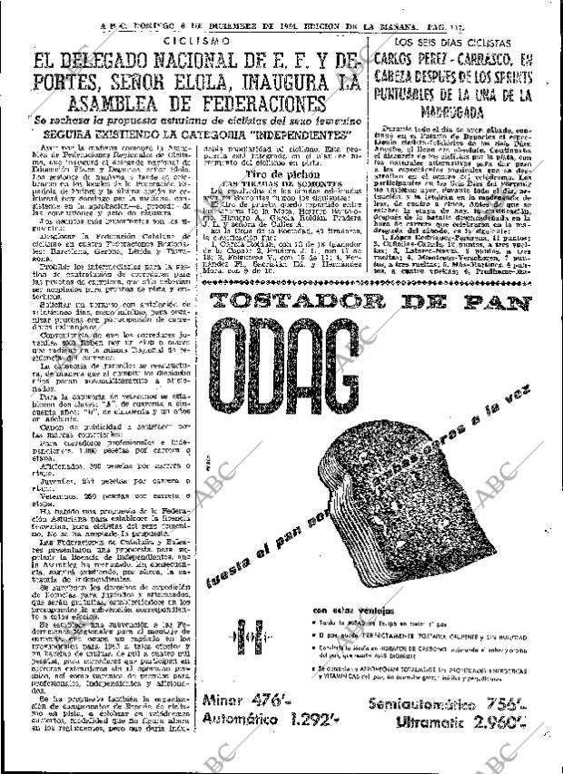 ABC MADRID 06-12-1964 página 117