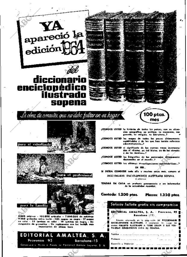 ABC MADRID 06-12-1964 página 44