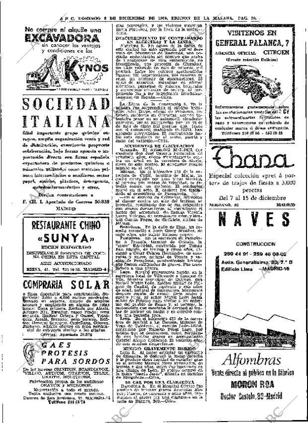 ABC MADRID 06-12-1964 página 90