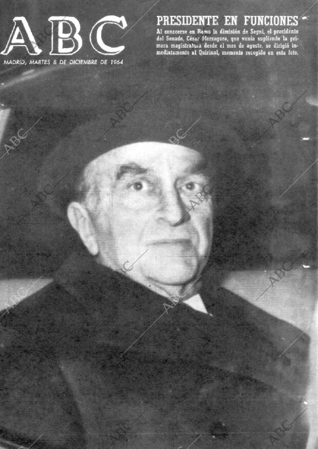 ABC MADRID 08-12-1964 página 1